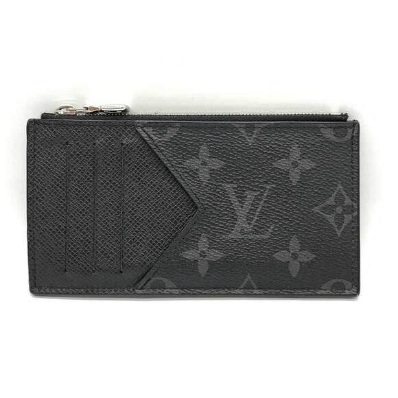 LOUIS VUITTON Black Monogram Card Holder - Picture 1 of 4